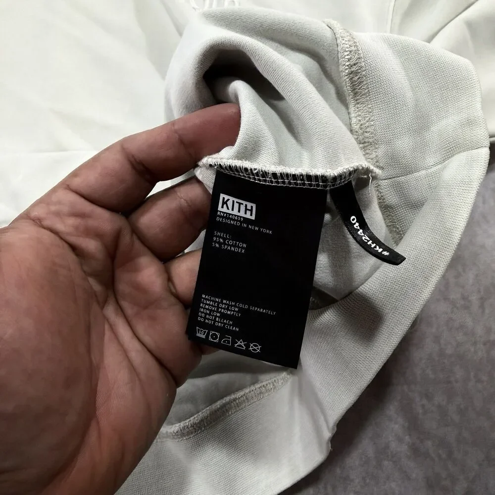 Kith Williams III Hoodie Large Crystal Wash Mushroom Colorway NYC Exclusive